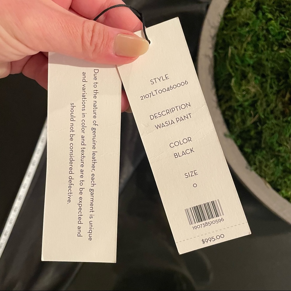 VERONICA BEARD Wasia leather jogger - Picture 6 of 14